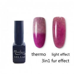 Gel Lac 3in1 Moonbasa cu efect de Blana 6ml #491